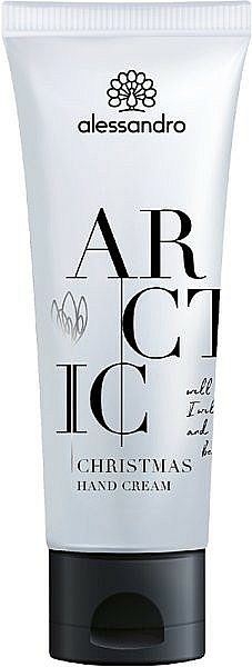 Feuchtigkeitsspendende und pflegende Handcreme - Alessandro International Arctic Chtistmas Hand Cream — Bild N1