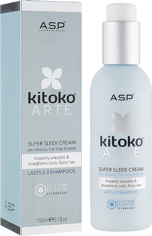 Super glättende Haarcreme - Affinage Kitoko Arte Super Sleek Cream — Bild N1