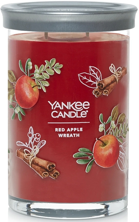 Duftkerze im Glas Red Apple Wreath Zwei Dochte - Yankee Candle Singnature — Bild N1