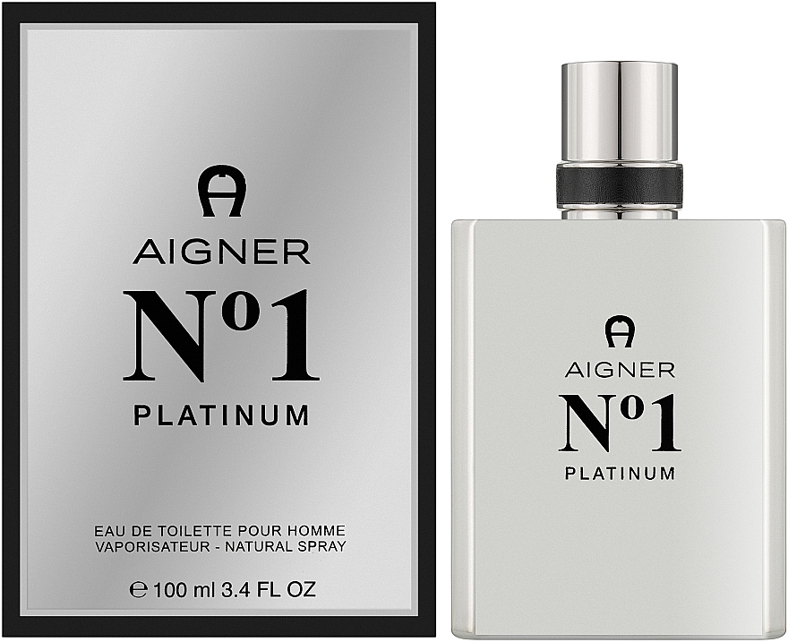Aigner No 1 Platinum - Eau de Toilette — Foto N2