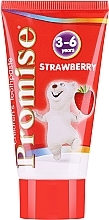 Mattes Promise Strawberry Children's Toothpaste - Zahnpasta Erdbeere 3-6 Jahre — Bild N1