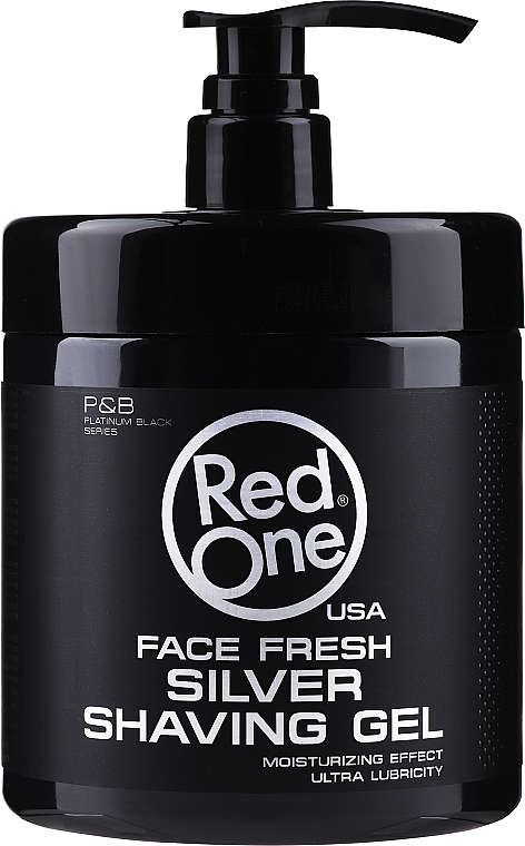 Rasiergel - Red One Face Fresh Shaving Gel Silver — Bild N1