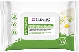 Düfte, Parfümerie und Kosmetik Nasses Toilettenpapier mit Kamillenextrakt - Cleanic Moist Toilet Tissue