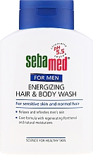 Energiespendendes und entspannendes Duschgel für Körper und Haar - Sebamed Men Energizing Hair & Body Wash — Bild N2
