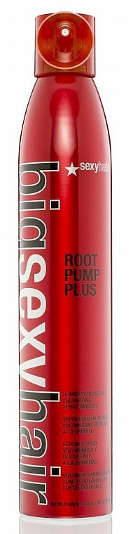 Volumen-Sprühschaum für alle Haartypen - SexyHair BigSexyHair Root Pump Plus Humidity Resistant Volumizing Spray Mousse — Bild N1