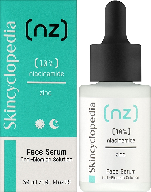 Anti-Flecken-Serum für das Gesicht mit Niacinamid und Zink - Skincyclopedia Blemish-Soothing Face Serum With 10% Niacinamide And 1% Zinc — Bild N2