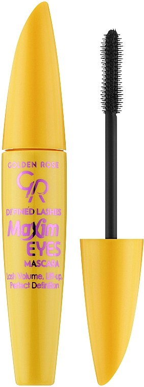 Mascara für voluminöse Wimpern - Golden Rose Defined Lashes Maxim Eyes Mascara