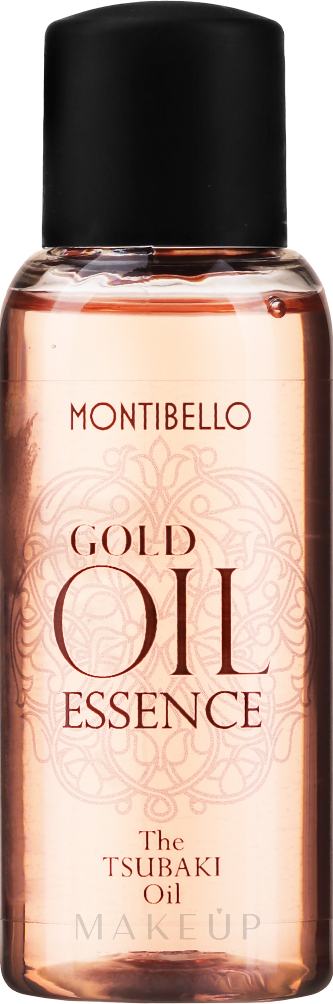 Weichmachendes, pflegendes Haaröl Tsubaki für gefärbtes, trockenes Haar - Montibello Gold Oil Essence Tsubaki Oil — Bild 30 ml