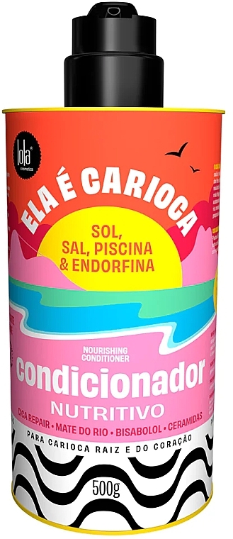 Conditioner für trockenes und geschädigtes Haar  - Lola Cosmetics Ela E Carioca Nourishing Conditioner — Bild N2