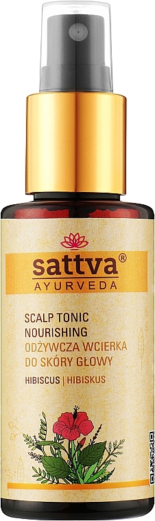 Haartonikum - Sattva Ayurveda Scalp Tonic Nourishing Hibiscus — Bild N1