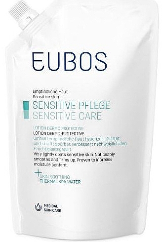 Körpermilch - Eubos Med Sensitive Skin Lotion Dermo-Protective Refill (Refill)  — Bild N1