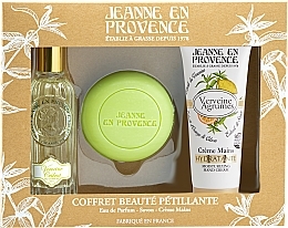 Düfte, Parfümerie und Kosmetik Jeanne en Provence Verveine - Duftset (Eau de Parfum 60ml + Seife 100g + Handcreme 75ml) 