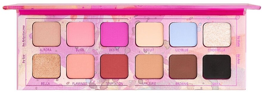 Lidschatten-Palette - Hean Rose Touch Eyeshadow Palette  — Bild N2