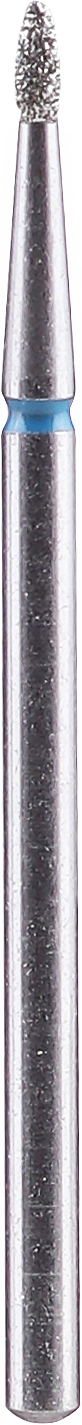 Diamantfräser Niere abgerundet blau Durchmesser 1,2 mm Arbeitsteil 3 mm - Staleks Pro — Bild 1 St.