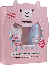 Düfte, Parfümerie und Kosmetik Körperpflegeset - Venus #Xoxo Fruit Refreshment & Care Set (Duschgel 250ml + Deospray 150ml)