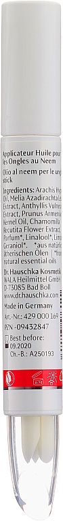 Nagelölstift - Dr. Hauschka Neem Nail Oil Pen — Bild N2