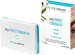 Augenbrauen-Set - Clarins My Clarins My Perfect Eyebrow Kit  — Bild N2