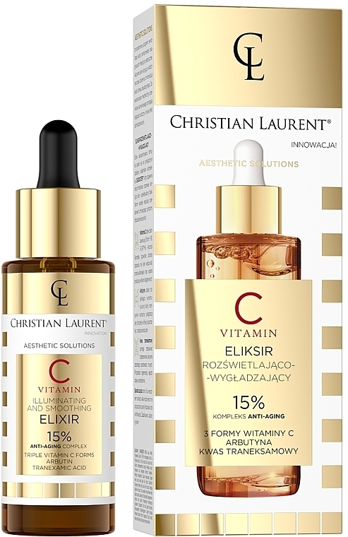 Glättendes Serum-Elixier für das Gesicht - Christian Laurent Aesthetic Solutions C Vitamin Elixir  — Bild N1