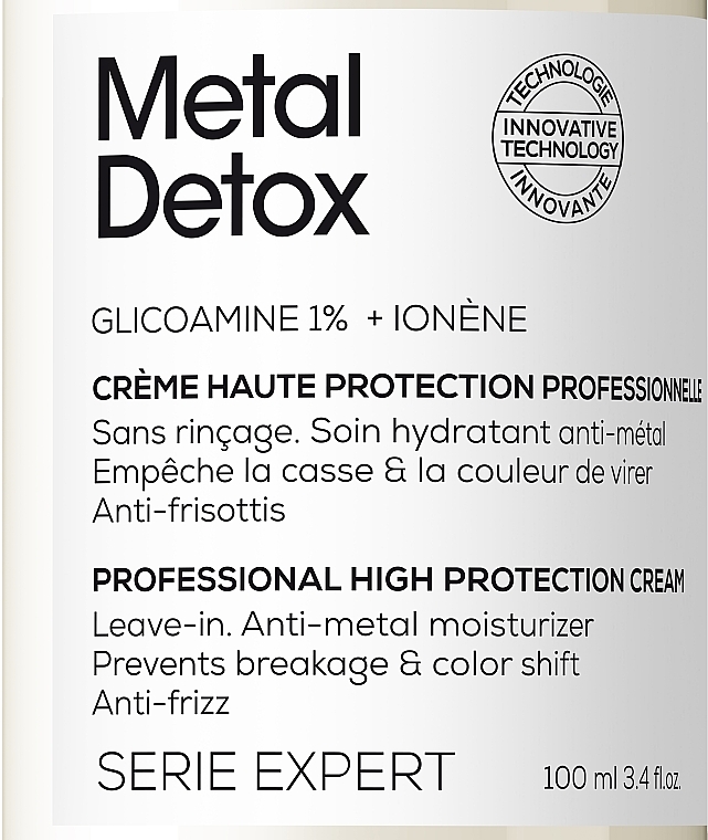 Schützende Haarcreme - L'Oreal Professionnel Metal Detox Professional High Protection Cream — Bild N2
