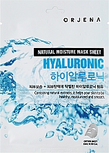 Düfte, Parfümerie und Kosmetik Tuchmaske für das Gesicht mit Hyaluronsäure - Orjena Natural Moisture Hyaluronic Mask Sheet