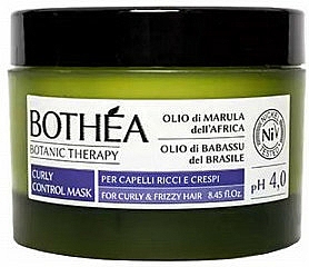 Haarmaske für lockiges Haar - Bothea Botanic Therapy Curly Control Mask pH 4.0 — Bild N1