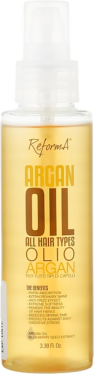 Arganöl für alle Haartypen - ReformA Argan Oil For All Hair Types — Bild N1
