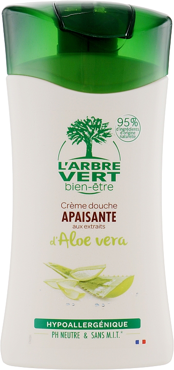 Duschcreme-Gel mit Aloe Vera - L'Arbre Vert Cream Shower Gel — Bild N1