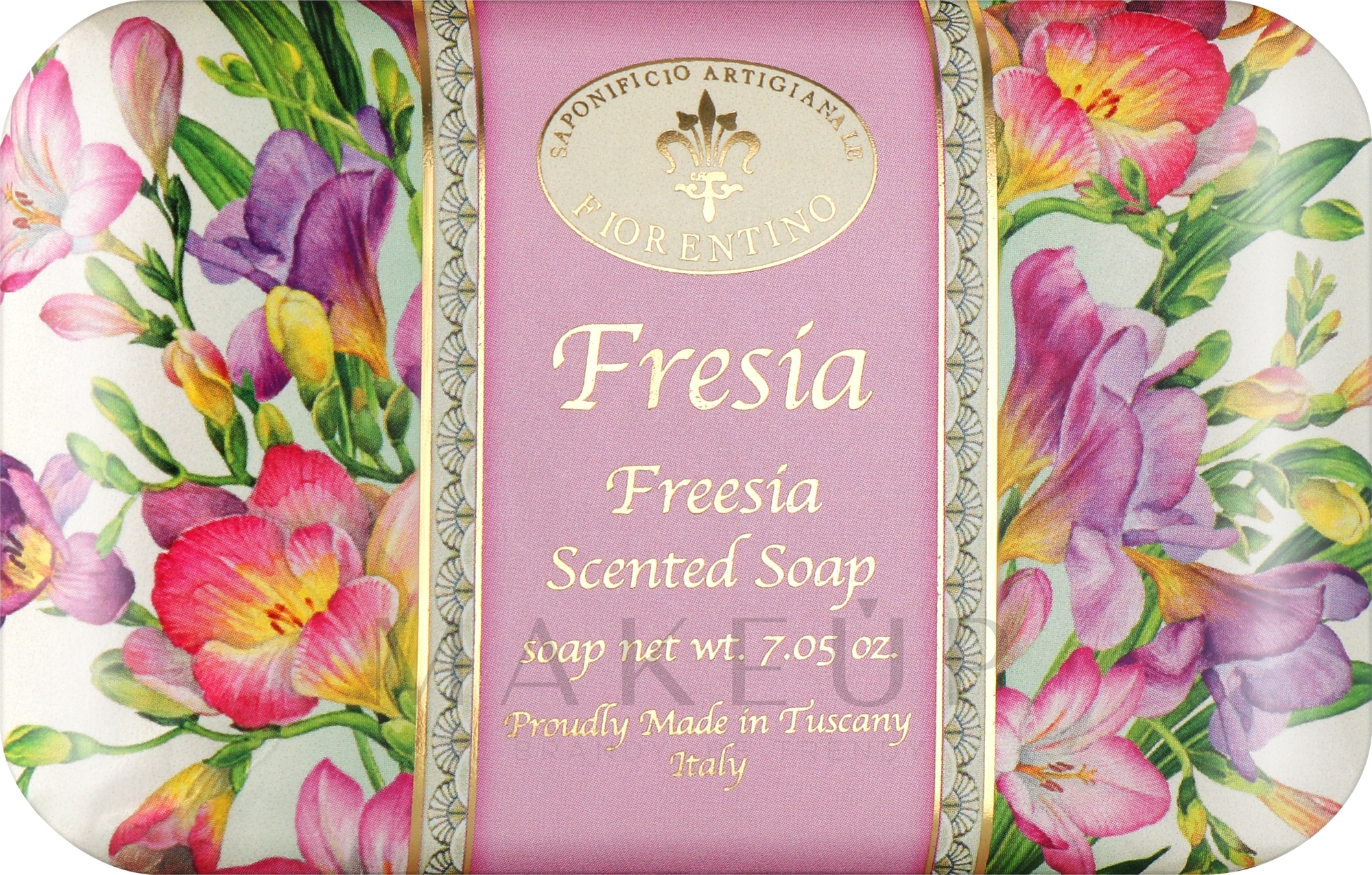 Seife Freesie - Saponificio Artigianale Fiorentino Frezja — Bild 200 g
