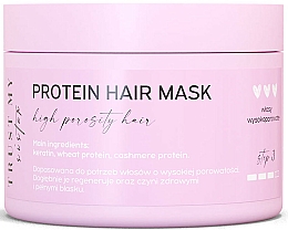 Düfte, Parfümerie und Kosmetik Haarmaske mit Keratin und Proteinen für hochporöses Haar - Trust My Sister High Porosity Hair Protein Mask