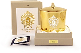 Düfte, Parfümerie und Kosmetik Tiziana Terenzi Luna Collection Orion Gold Glass - Duftkerze mit Deckel