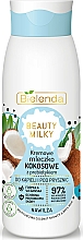 Düfte, Parfümerie und Kosmetik Feuchtigkeitsspendende Duschmilch mit Kokosnuss - Bielenda Beauty Milky Moisturizing Coconut Shower & Bath Milk