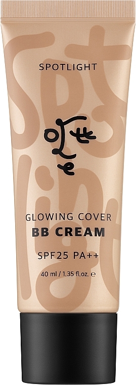 Strahlende BB-Creme - Ottie Spotlight Glowing Cover BB Cream SPF25 PA++ — Bild N1