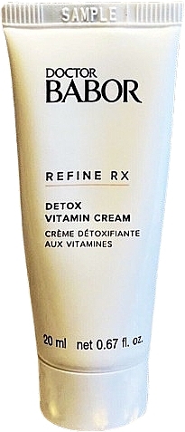 Gesichtscreme - Babor Doctor Babor Refine Rx Detox Vitamin Cream — Bild N1