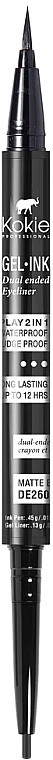 Eyeliner - Kokie Professional Gel Ink Dual Ended Eyeliner — Bild N1