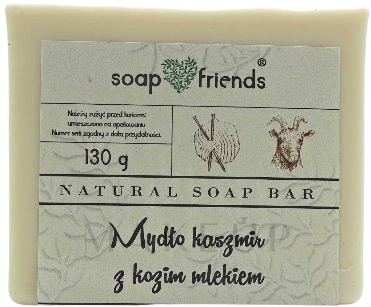 Naturseife Kaschmir mit Ziegenmilch - Soap&Friends  — Bild 130 g