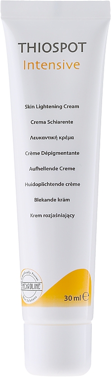Anti-Aging Autobronzante für das Gesicht gegen Pigmentflecken mit SPF 30 - Synchroline Thiospot Intensive Cream — Bild N2