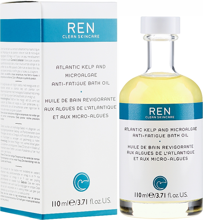 Regenerierendes und nährendes Badeöl - Ren Atlantic Kelp and Magnesium Anti-Fatigue Bath Oil — Bild N1