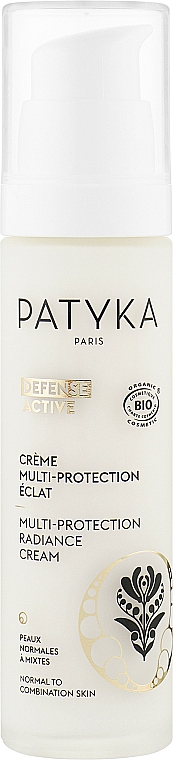 Schutzcreme für normale- und Mischhaut - Patyka Defense Active Radiance Multi-Protection Cream — Bild N1