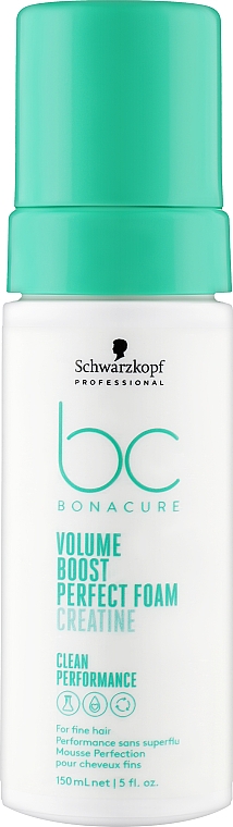 Haarmousse für mehr Volumen - Schwarzkopf Professional Bonacure Volume Boost Perfect Foam Ceratine — Bild N1