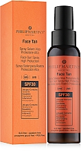 Düfte, Parfümerie und Kosmetik Sonnenschutzlotion für das Gesicht mit Vitamin E SPF 30 - Philip Martin's Face Tan SPF 30
