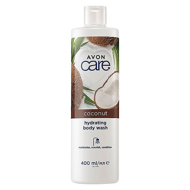 Feuchtigkeitsspendende Waschgel mit Kokosöl - Avon Care Coconut Hydrating Body Wash — Bild N1