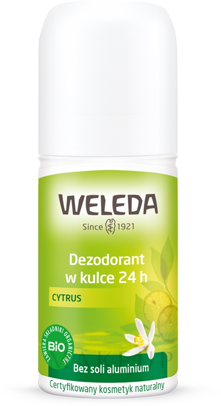 Deo Roll-on Zitrus - Weleda Citrus 24h Deo Roll-On — Foto 50 ml