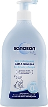 2in1 Shmapoo-Duschgel für Babys - Sanosan Baby Bath & Shampoo — Bild N2