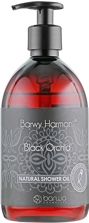 Duschöl Schwarze Orchidee - Barwa Harmony Natural Shower Oil Black Orchid — Bild N1