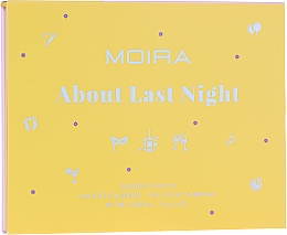 Lidschattenpalette - Moira Happy About Last Night Shadow Palette — Bild N2