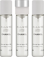 Chanel Allure Homme Sport - Eau de Toilette (3x20ml Refill) — Bild N2