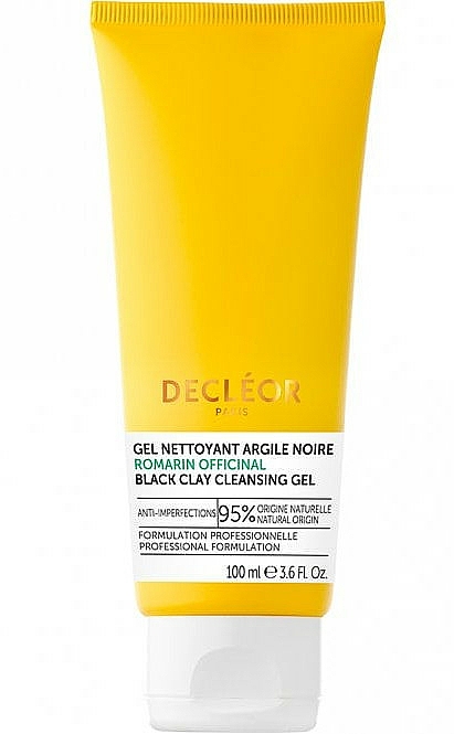 Gesichtsreinigungsgel gegen Hautunreinheiten mit schwarzer Tonerde und Rosmarin - Decleor Rosemary Officinalis Black Clay Cleansing Gel — Bild N1