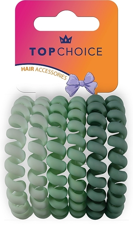 Haargummis 20025 6 St. - Top Choice Hair Accessories — Bild N1