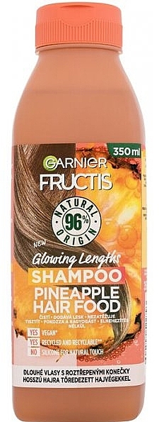 Haarshampoo - Garnier Fructis Hair Food Pineapple Shampoo — Bild N1