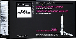 Glättende Anti-Aing Gesichtsampullen - Cosmetici Magistrali Etas Pure Perfection Ampolle — Bild N2